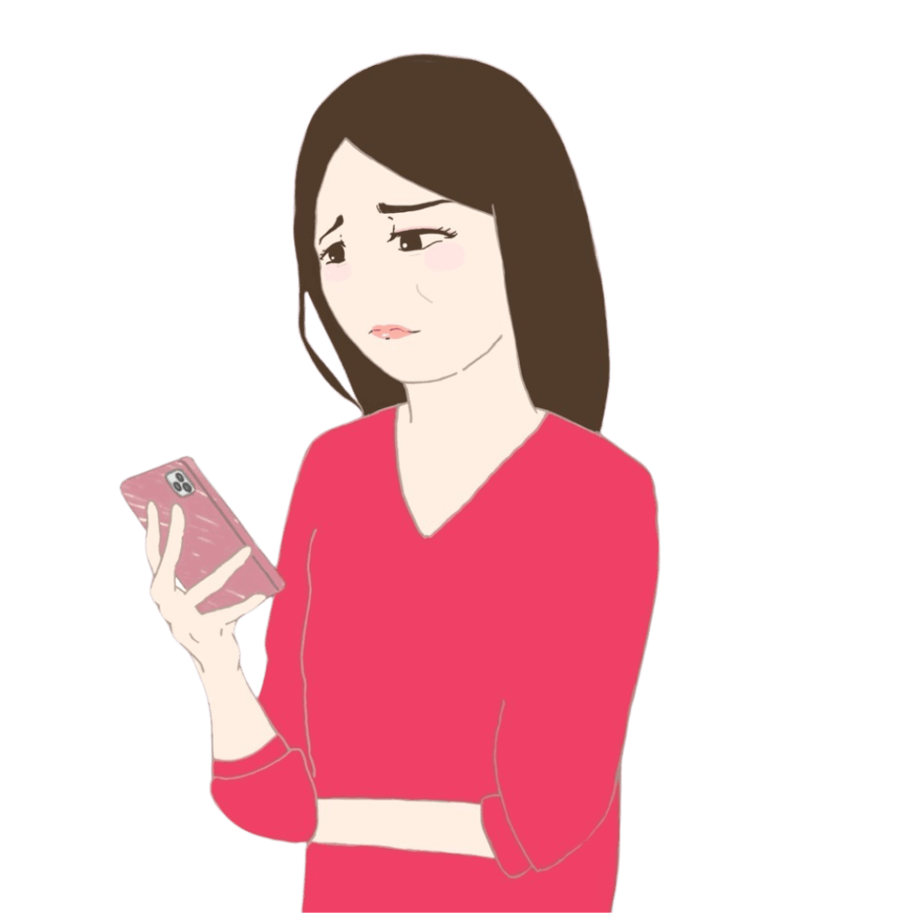 しょぴスマホを見る