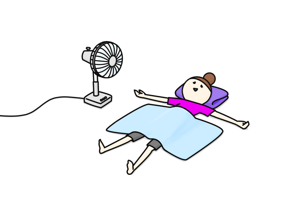 睡眠養生_手足を冷やす